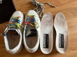 Golden Goose Superstar Rainbow Low Top Sneakers - Size 38 thumbnail 8