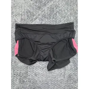 LULULEMON Women's Speed Up Shorts Way stretch Black Size 12 thumbnail 4