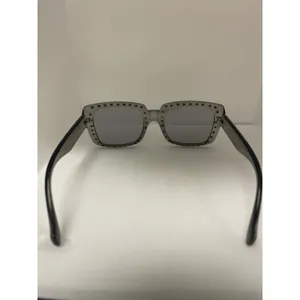 Black Bling Oversized Fashion Wear Sunglasses Square Frame Fun Design‎ D-19 thumbnail 3