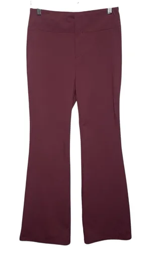 Halara Flex SculptKnit High Waisted Back Pocket Slight Flare Work Pants thumbnail 1
