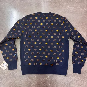 champion men's sweater size m in navy blue thumbnail 4