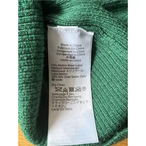 Madewell Merino Wool-Silk Blend Cardigan Sweater Mallard Green Size XS thumbnail 7