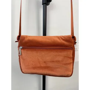 Nike Sportswear Futura 365 Crossbody Bag Burnt Orange Velvet Velour Sporty Purse thumbnail 6