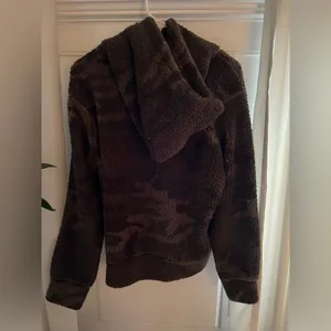 Rewash Camouflage fleece hoodie Women's Size M thumbnail 3