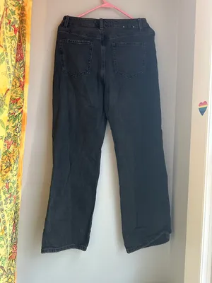 Distressed Black Denim Jeans thumbnail 2