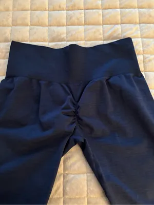 Women’s Navy High-Waist Active Leggings Size L thumbnail 4