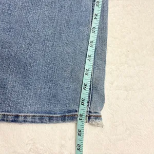 American Eagle Outfitters Y2K Stretch‎ Skinny Flare Light Blue Jeans Size 4 thumbnail 10