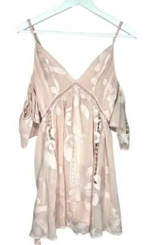 Lovers + Friends Blush Floral Mini Dress XS thumbnail 1