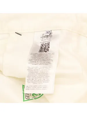 NWT Guess Eco Amanda Extra Flare Seamed Jeans W5GA1QD5N71 Calipso White 30x31 thumbnail 10