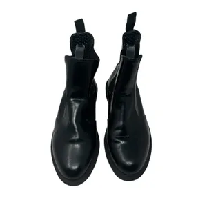 Dr. Martens Flora Chelsea Boots Pull-On Leather‎ Polished Black Size US 9 thumbnail 5
