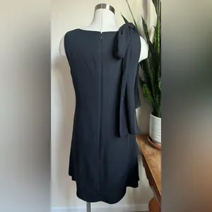 Vintage Liz Claiborne Night Black‎ Beaded Cocktail Dress Size 8 thumbnail 3