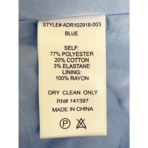 ASTR The Label Blue Corset Midi Dress Fit Flare Smocked Back Pockets Size Large thumbnail 12