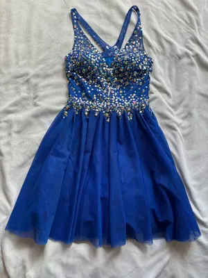 Windsor Sequin Homecoming Dress thumbnail 1