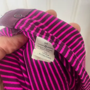 Lululemon Vinyasa Scarf Luon Light Hyper Stripe Raspberry Glo Pink Purple 466 thumbnail 6
