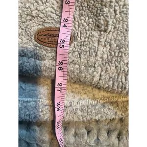 Woolrich soft sherpa hooded jacket beige size med thumbnail 5