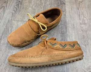 Minnetonka Mosaic Boot Urban Wanderer Suede Leather Shoes Women's 7.5 thumbnail 1