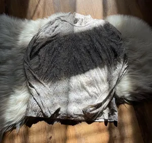 RAILS Ivory Snakeskin Long Sleeve Top thumbnail 3