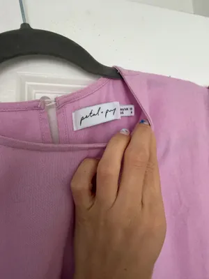 Petal and pup pink mini dress thumbnail 4