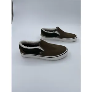 Vans Classic Slip-On Sherpa Kangaroo Women's 8.5 Men's 7 Brown Sneakers thumbnail 2