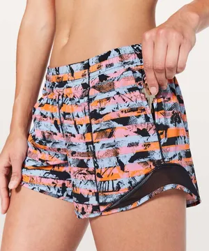 Lululemon Hotty Hot Short II Long 4" Inversion shorts women's size 6 Tall thumbnail 1