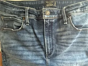 Abercrombie & Fitch Simone High Rise Super Skinny Distressed Jean thumbnail 3