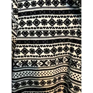 Jachs Cabin‎ Black Quarter T Snap Fleece Sweater Women's Size Small thumbnail 4