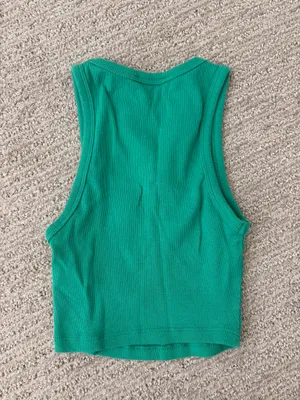 Green ZARA Tank thumbnail 2