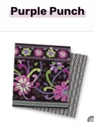 RETIRED: Vera Bradley | women’s Purple Punch pattern vinyl lunchbox. thumbnail 18
