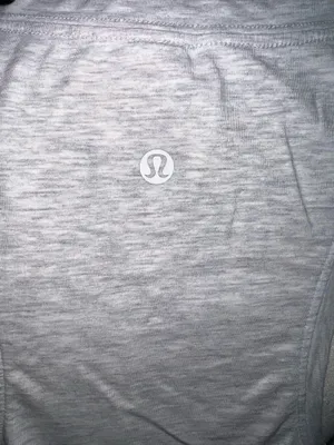 Lululemon Love Tank 14 Heathered Core Light Grey Racerback Pima Soft Athleisure thumbnail 3