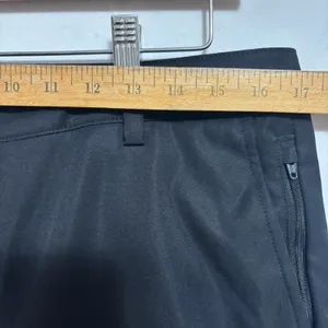 Lands' End Active Chino Shorts‎ Black Stretch OEKO-TEX Technical Golf Travel 12 thumbnail 4