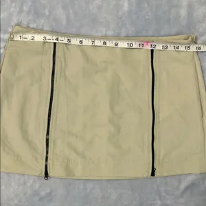 Zara Grey Mini Skirt Casual Resort Wear thumbnail 6