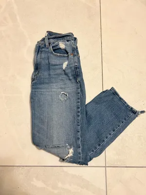 Abercrombie Ankle Straight Ultra High-Rise Jeans Curve thumbnail 3