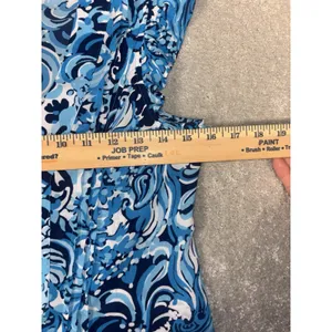 Lilly Pulitzer Joan‎ Top Resort White Blue Mermazing - XXS thumbnail 5