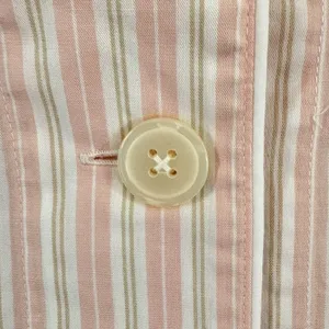 Ralph Lauren Pink Stripe Long Sleeve/Pants Button Up‎ Pajama Set Size XL NwT thumbnail 8