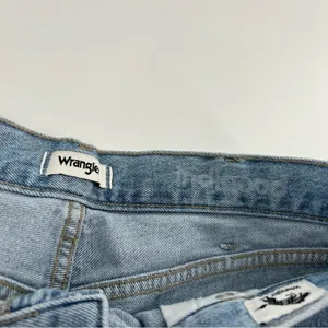 Wrangler wrock high rise‎ kick flare jeans cowgirl back patch sz 31 thumbnail 7