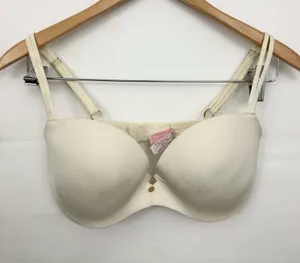 Victoria’s Secret Pink Label Very Sexy Cream Padded Demi bra 34D thumbnail 1