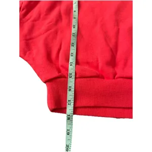 Alo Candy Red Accolade Crewneck And Airlift Shorts Set Small thumbnail 7