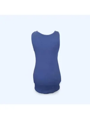 vintage y2k blue sequin tank top old navy glam fairy sparkle size medium 💙 thumbnail 4
