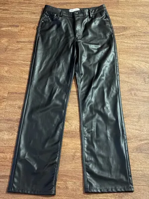ZARA Leather Pants thumbnail 1