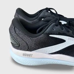 Brooks Ghost 16 Women’s 10.5 Black White Running Shoes Sneakers Athletic thumbnail 5