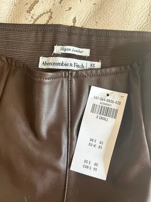 Abercrombie Vegan Leather Pants thumbnail 3