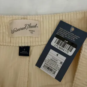 Universal Threads Cream Corduroy Wide Leg Pants High Rise Beige Size 4 NEW thumbnail 12