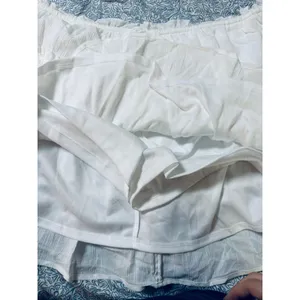 NWT Wild Fable White Ruffled Skort Drawstring Tiered Size XL Women Lightweight thumbnail 3