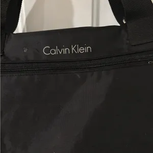 Vintage Calvin Klein Tote Travel Bag‎ Black Nylon thumbnail 2