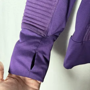 Brooks Running Fly By Zip-Up Hoodie Jacket Purple size M thumbnail 6