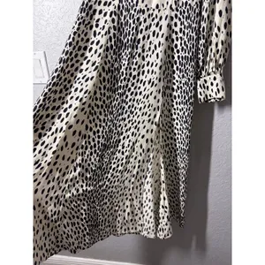 Reformation Alessi Midi Cheetah Print Dress Sz 6 thumbnail 5