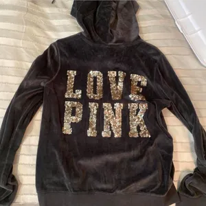 Victoria’s Secret Velour Sequin Jacket Size Large thumbnail 1