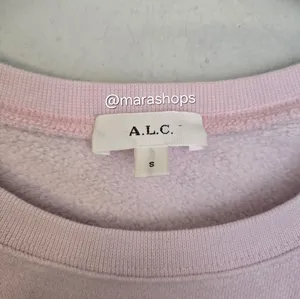 ALC Frank Avery Cotton Crewneck Sweatshirt Pink thumbnail 5