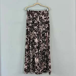 NWT Bila 77 Cabana Mink Flora Brown High Rise Wide Leg Pants thumbnail 3