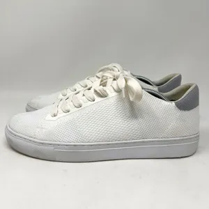 Greats Brooklyn The Royale Knit 2.0 White Grey Low Top Sneakers Women's Size‎ 10 thumbnail 4